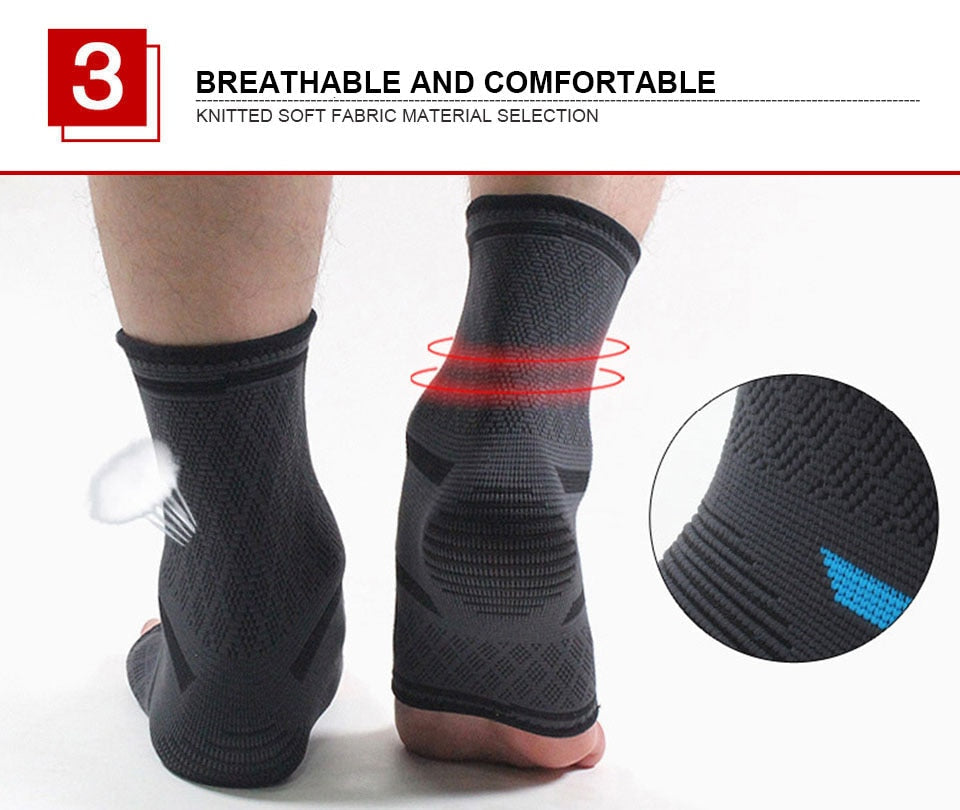 AOLIKES Sports Ankle Elastic Compression Protector (1pc)