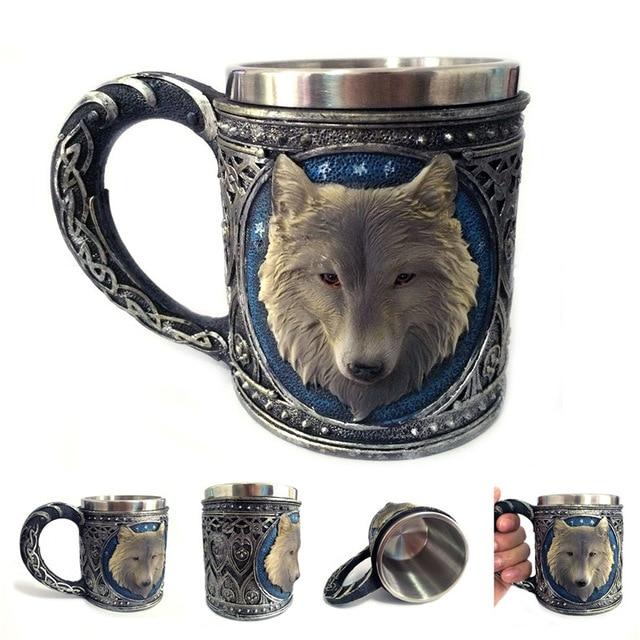 VikingBar™ Fantasy Stainless Steel Cups & Mugs