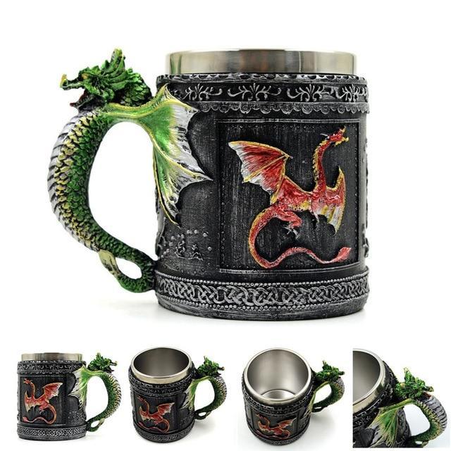 VikingBar™ Fantasy Stainless Steel Cups & Mugs