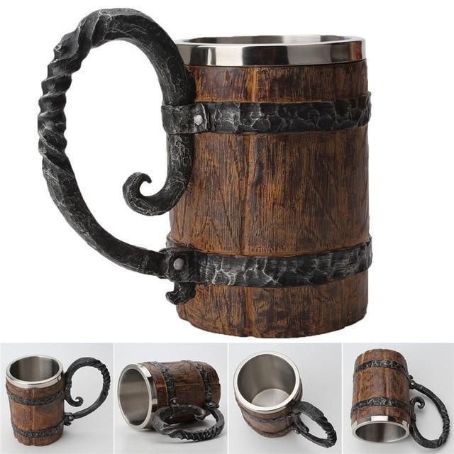 VikingBar™ Fantasy Stainless Steel Cups & Mugs