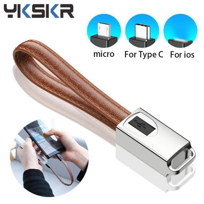 Fast Charging Keychain USB Cable ***2 pcs***