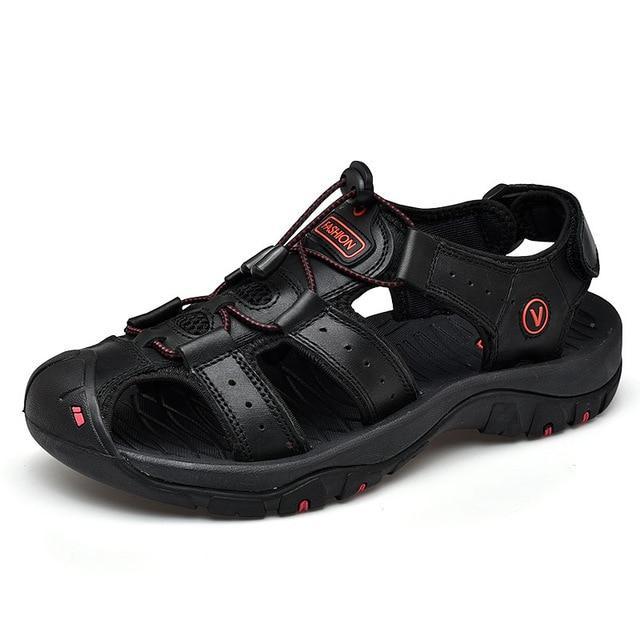 Genuine Leather Classic Ultra-Soft Hiking Sandals For Men