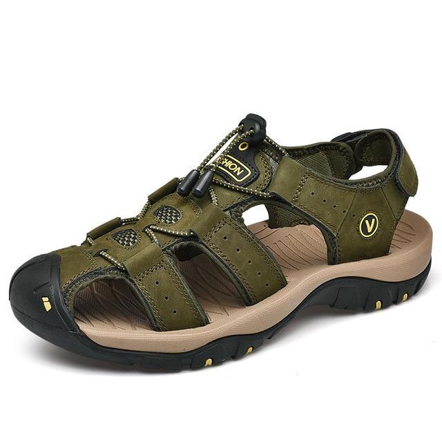 Genuine Leather Classic Ultra-Soft Hiking Sandals For Men