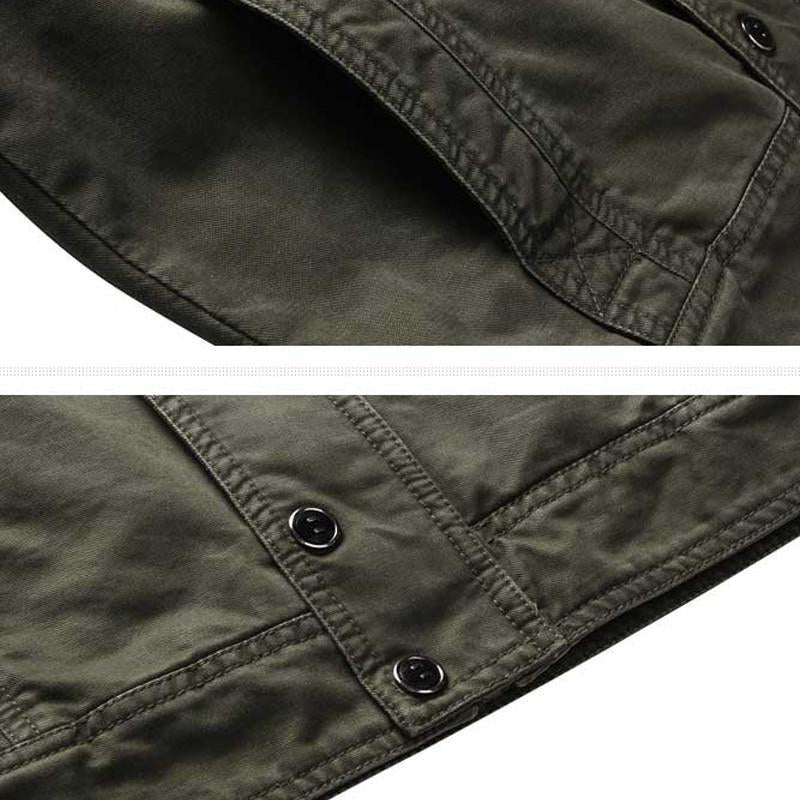 Air force Military Jacket (2 colors) - Indigo-Temple