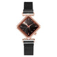Luxury Women's Square Diamond Watch