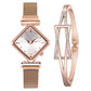 Luxury Women's Square Diamond Watch