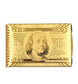 24K  Gold Foil Plated Cards With a Wooden Box - Indigo-Temple
