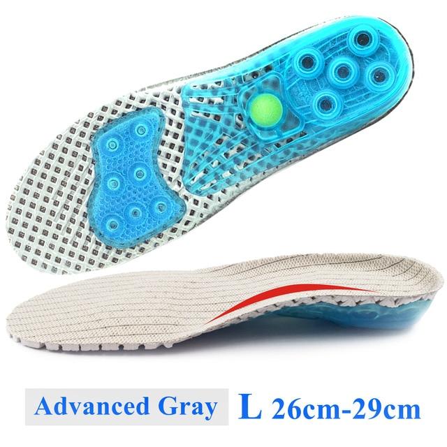 SpringTec™ 12 Springs Orthopedic Arch Support Silicone Insoles