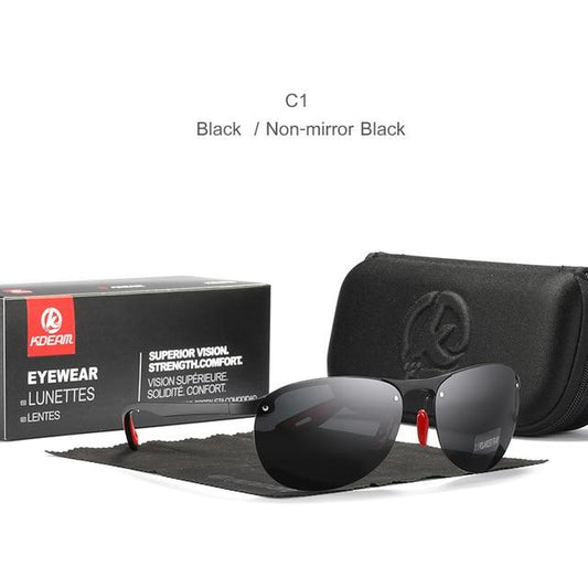 KDEAM™ Polarized Rimless Sunglasses for Men