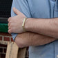 PunkX -  316L Titanium Steel Heavy Bracelets - Indigo-Temple