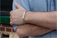 PunkX -  316L Titanium Steel Heavy Bracelets - Indigo-Temple