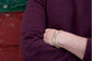 PunkX -  316L Titanium Steel Heavy Bracelets - Indigo-Temple