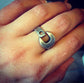 RACHET - Ring  Stainless Steel - Indigo-Temple