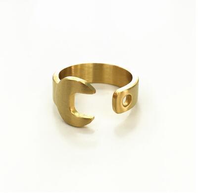 RACHET - Ring  Stainless Steel - Indigo-Temple