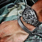ZEN- Ring  & Bracelet  Set Vintage Titanium Steel - Indigo-Temple