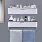 Drill-free Multifunctional Wall Mounted Storage Shelf