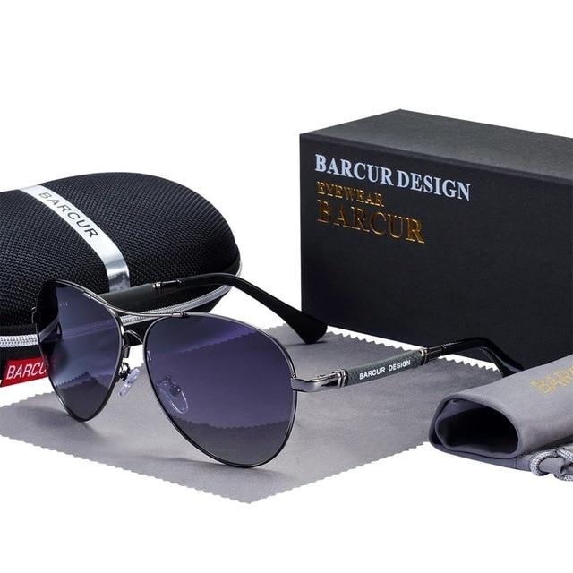 BARCUR™ Pilot Polarized Sunglasses For Men