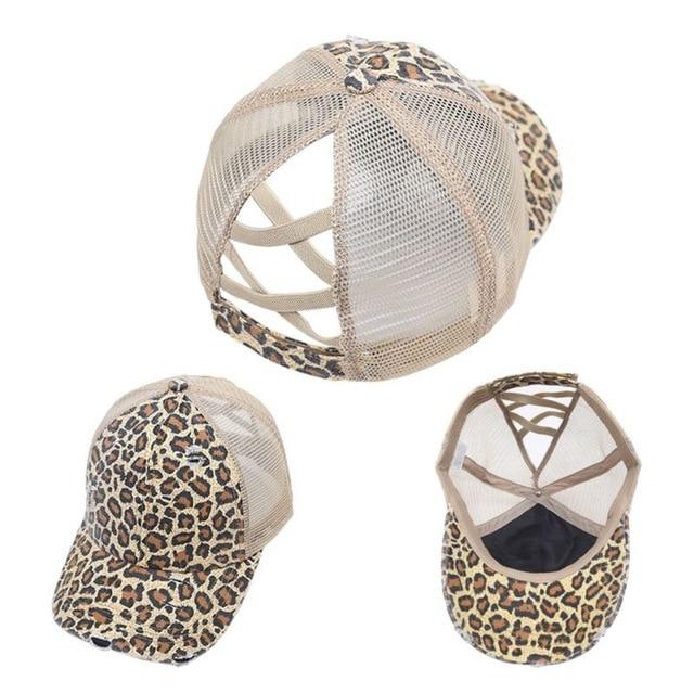 Criss Cross Easy Ponytail Cap