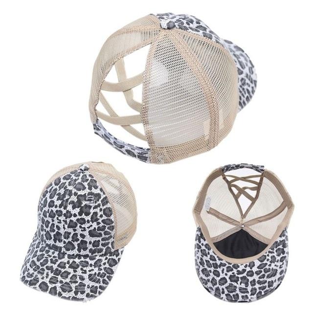 Criss Cross Easy Ponytail Cap