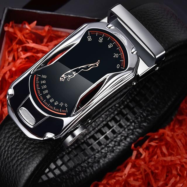 CARTELO™ Automatic Buckle Genuine Leather Belt For Men