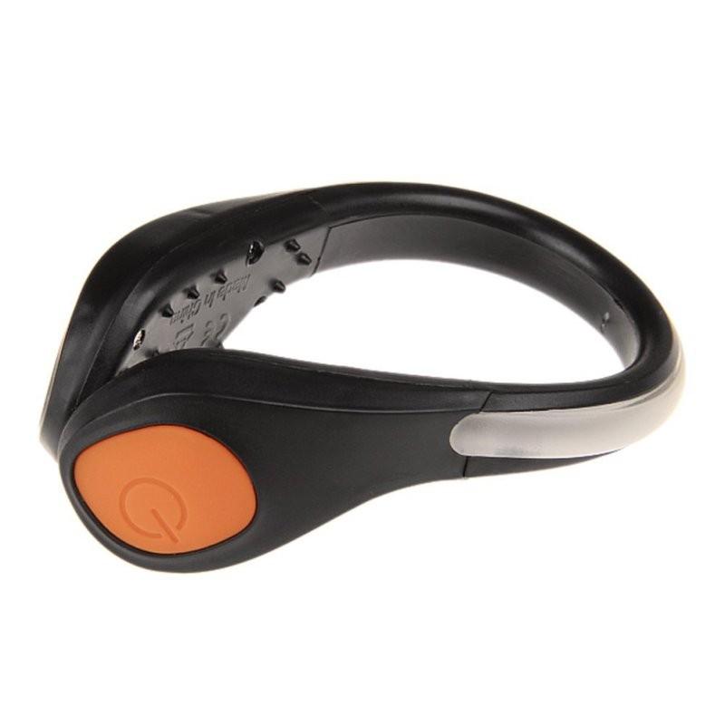 LED Safety Running Shoe Clips (2pcs) - Indigo-Temple