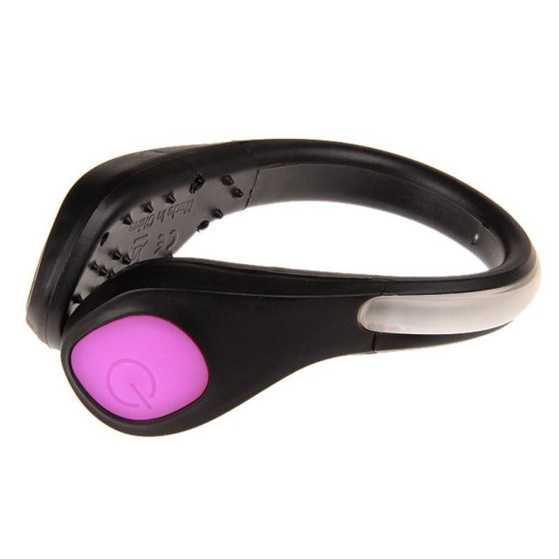 LED Safety Running Shoe Clips (2pcs) - Indigo-Temple