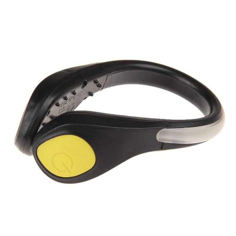 LED Safety Running Shoe Clips (2pcs) - Indigo-Temple