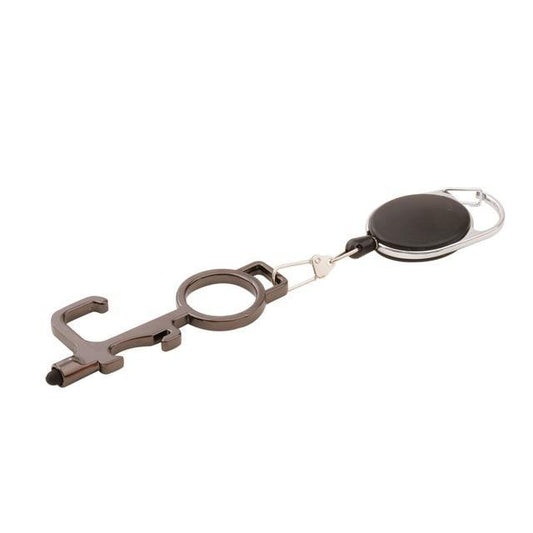 Smart 4 in 1 Touch-less EDC Door Opener With Stretchable Keychain