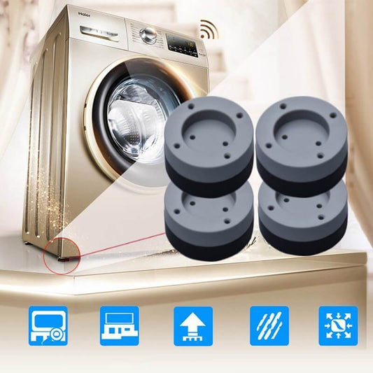 Anti-Slip Washing Machine Foot Pads (4 pcs)