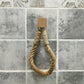 Multipurpose Vintage Bathroom Stick-On Hanging Rope