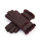Genuine Leather  Winter Fur Gloves For Women