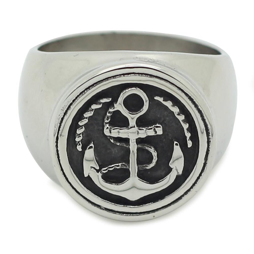 Nelson -  Anchor Ring - Indigo-Temple