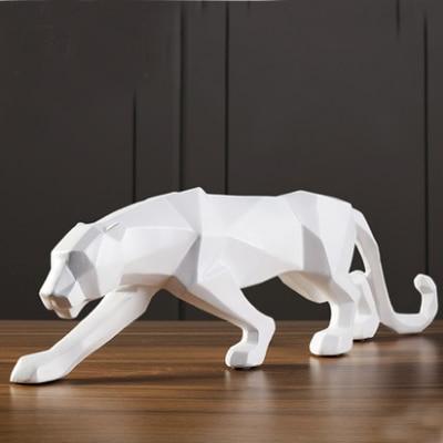 ERMAKOVA™ Panther Resin Statue Decoration