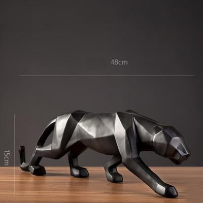 ERMAKOVA™ Panther Resin Statue Decoration
