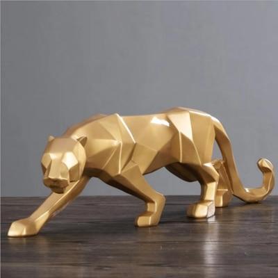 ERMAKOVA™ Panther Resin Statue Decoration