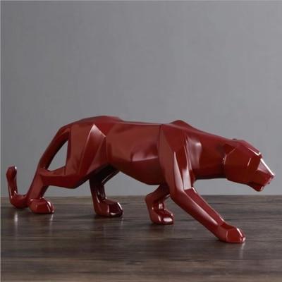 ERMAKOVA™ Panther Resin Statue Decoration