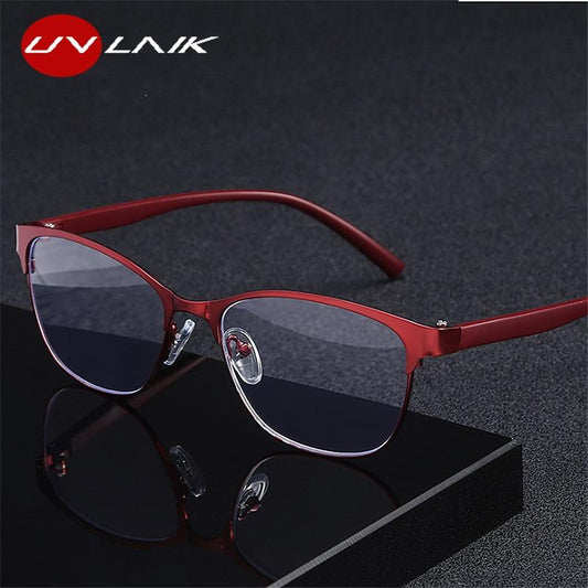 Retro Metal Cat Eye Reading Glasses For Women