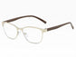 Retro Metal Cat Eye Reading Glasses For Women