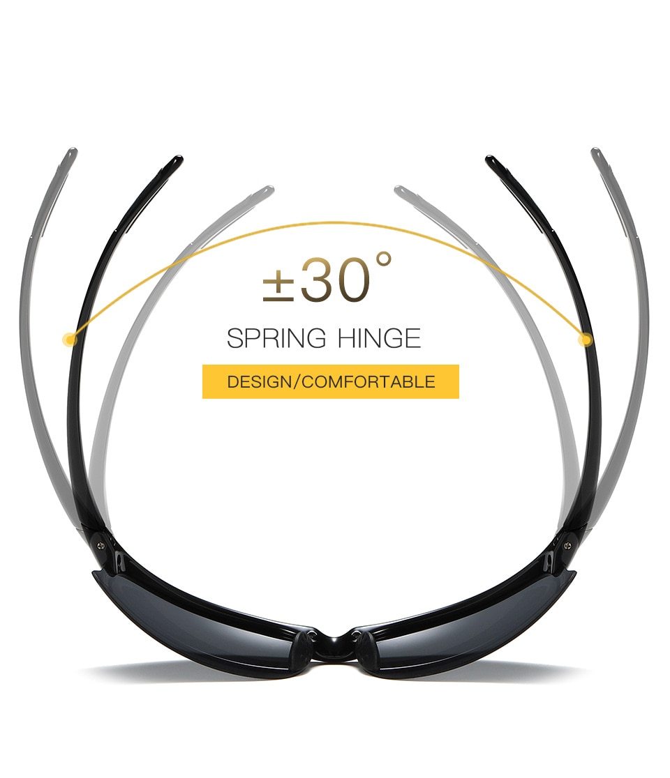 Ultralight TR90 Polarized Driving Sunglasses