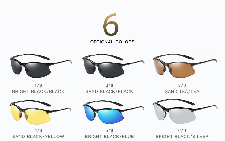 Ultralight TR90 Polarized Driving Sunglasses