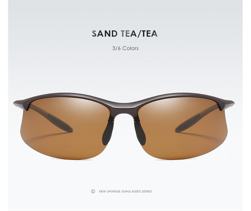 Ultralight TR90 Polarized Driving Sunglasses