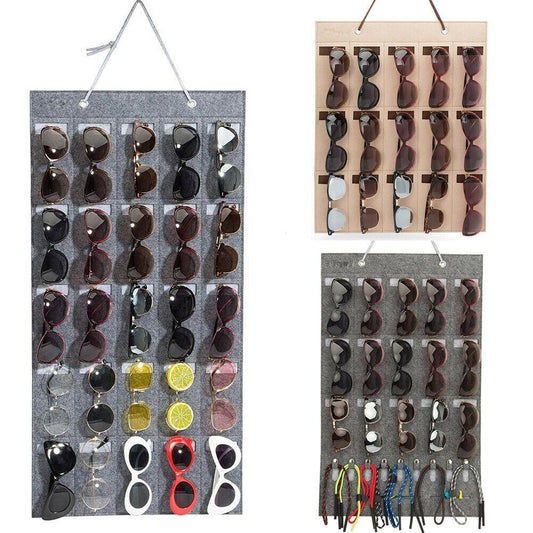 Multifunctional Sunglasses Hanging Organizer