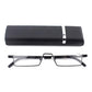 Light Half Frame Prescription Reading Glasses With Case