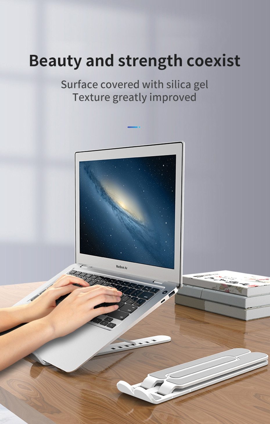 ComfortMaster™ Foldable Laptop Stand