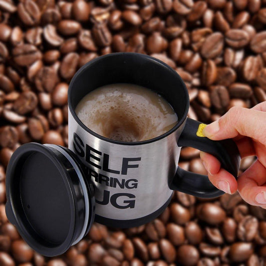 Self Stirring Mug - Indigo-Temple
