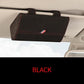 Premium Leather Magnetic Car Glasses Organizer