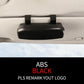 Premium Leather Magnetic Car Glasses Organizer