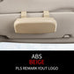 Premium Leather Magnetic Car Glasses Organizer