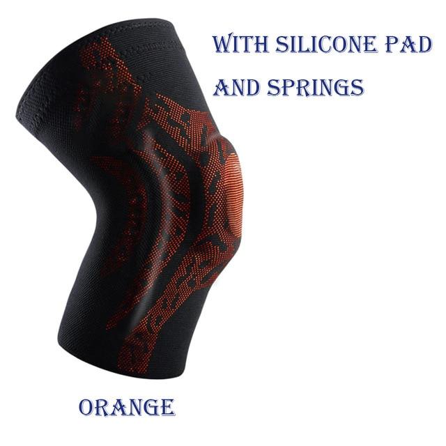 MasterShield™ Double Spring & Silicone Pad Protector Knee Sleeve
