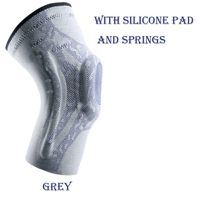 MasterShield™ Double Spring & Silicone Pad Protector Knee Sleeve